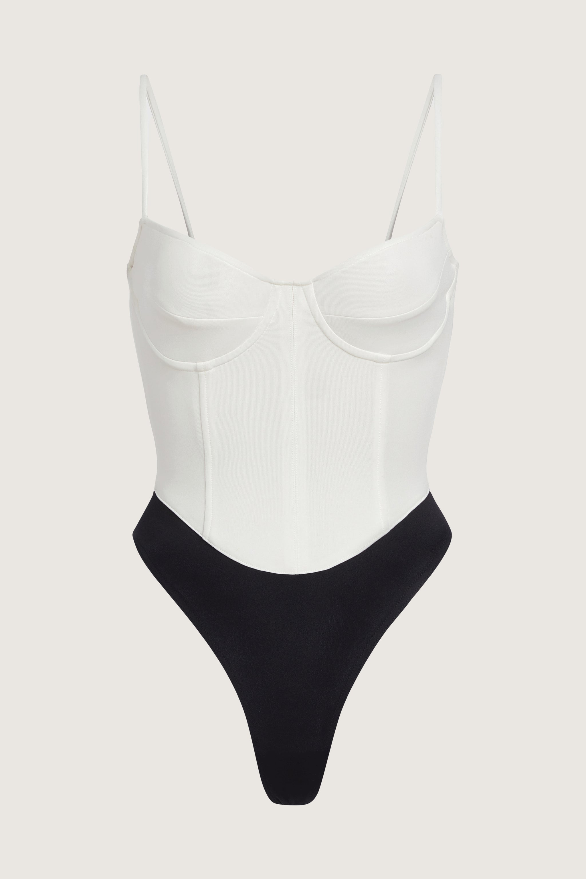 ラシレーヌ　Risotte bodysuit　ホワイト M ラシレーヌ Risotte bodysuit ホワイト M Risotte bodysuit