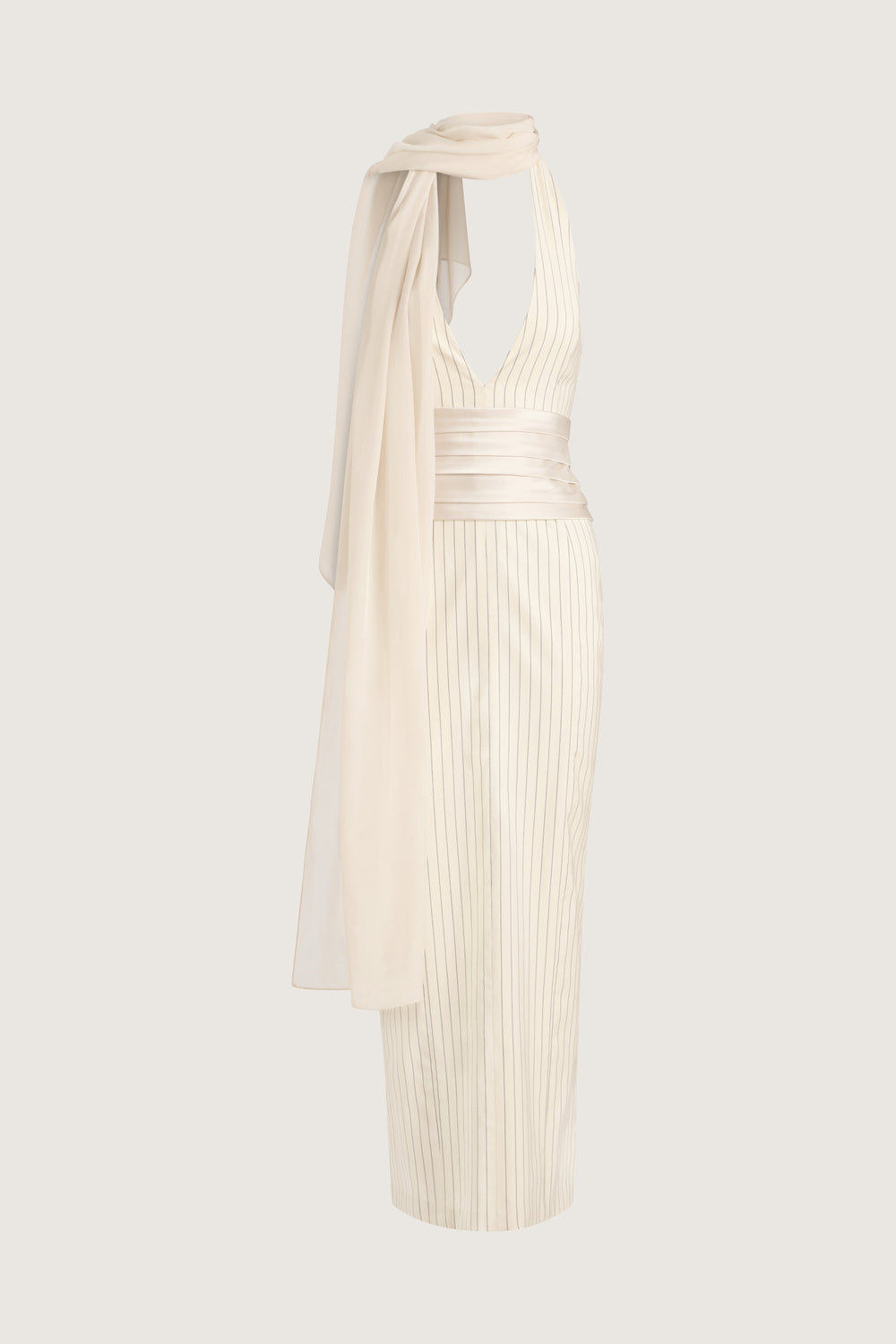 Ivory Pinstripe